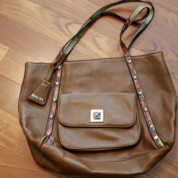Cute Ruby Rd. Brown Handbag - Picture 1 of 6